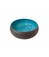 Pado S S Double Wall Bowl - Blue and Grey